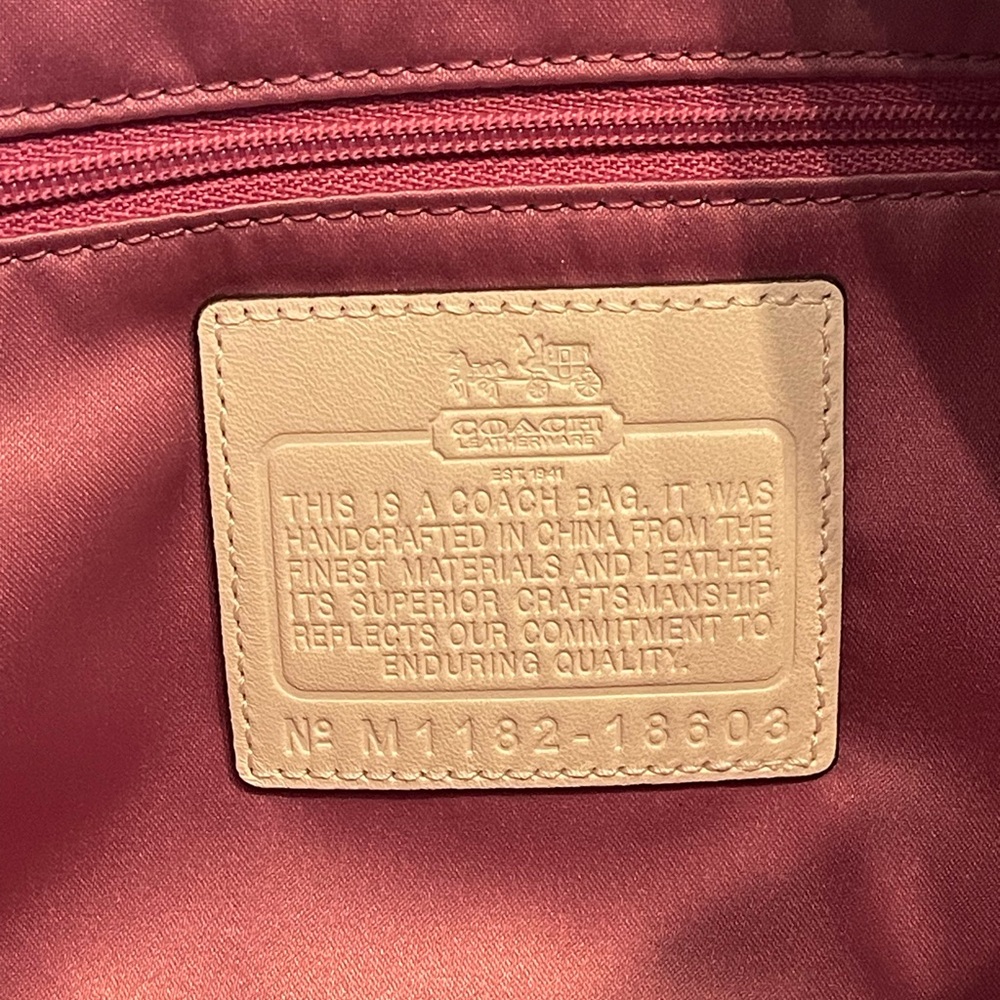 NWT Coach Madison Satchel silver hardware - Picture 3 of 6